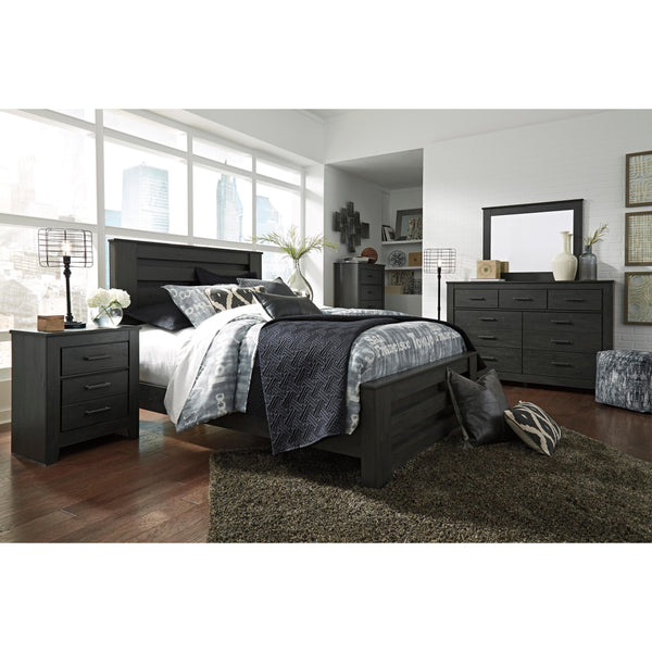 Signature Design by Ashley Brinxton B249B3 5 pc Queen Panel Bedroom Set IMAGE 1