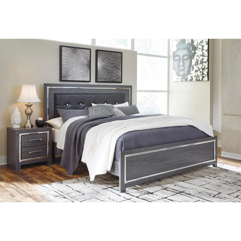 Signature Design by Ashley Lodanna B214B19 6 pc King Panel Bedroom Set IMAGE 2