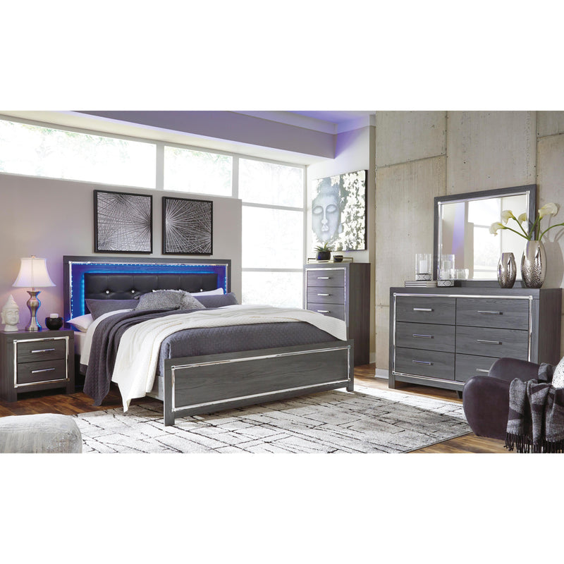 Signature Design by Ashley Lodanna B214B26 7 pc King Panel Bedroom Set IMAGE 1