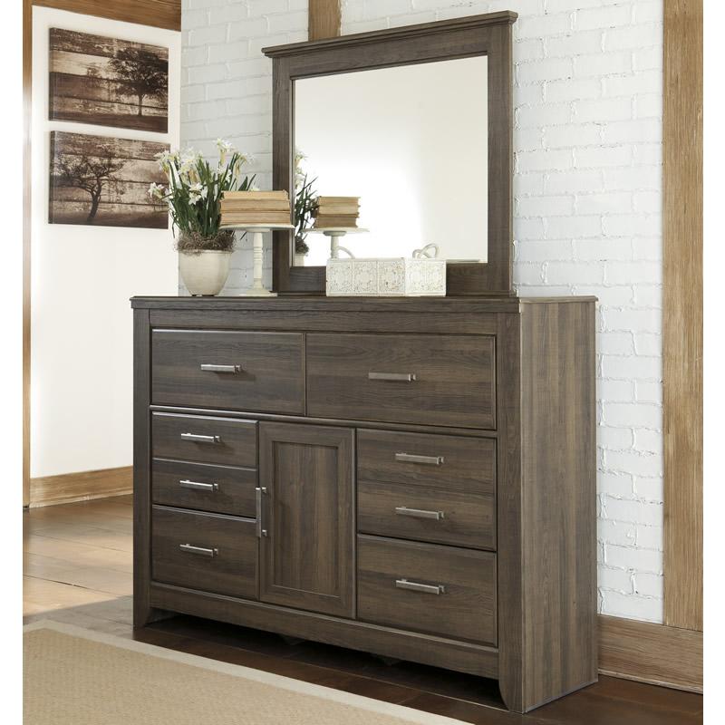 Signature Design by Ashley Juararo 6-Drawer Dresser with Mirror B251-31/B251-36 IMAGE 1