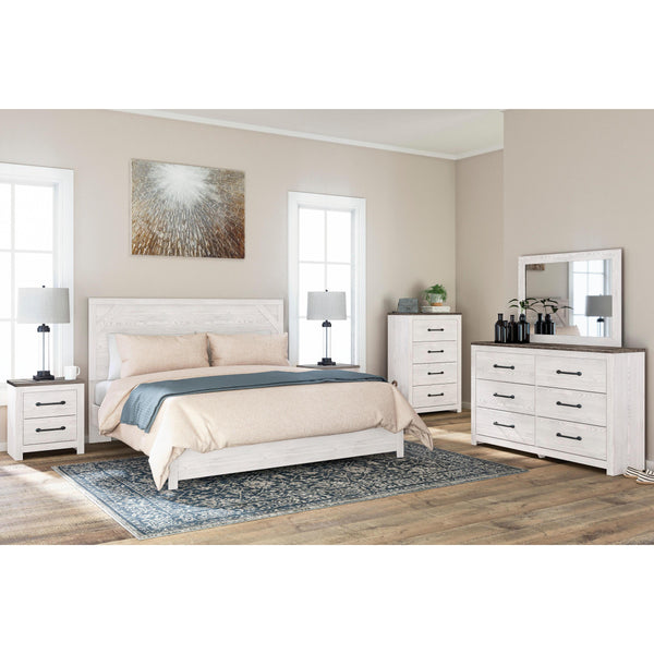 Signature Design by Ashley Gerridan B1190 6 pc King Panel Bedroom Set IMAGE 1