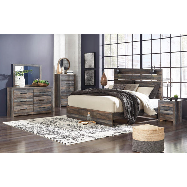 Signature Design by Ashley Drystan B211 6 pc King Panel Bedroom Set IMAGE 1