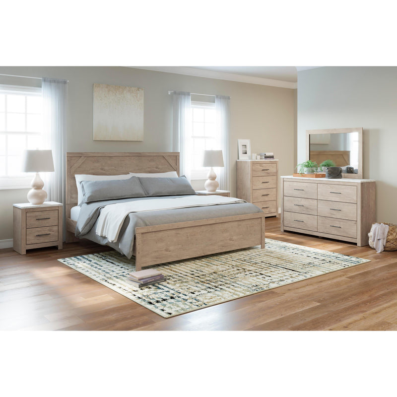 Signature Design by Ashley Senniberg B1191B11 8 pc King Panel Bedroom Set IMAGE 1