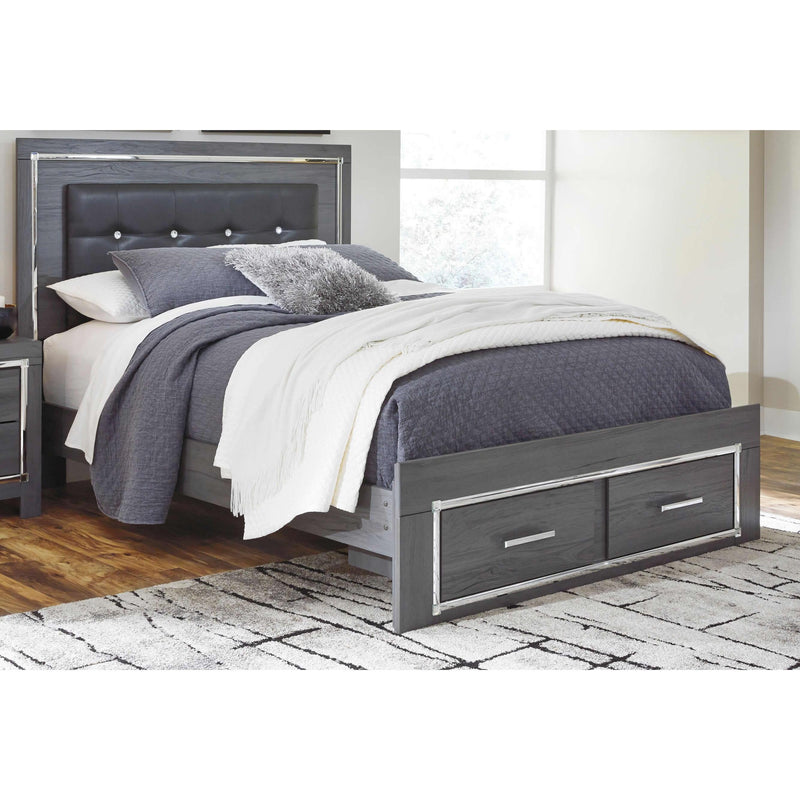 Signature Design by Ashley Lodanna B214B20 6 pc Queen Panel Storage Bedroom Set IMAGE 2