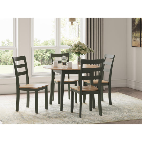 Signature Design by Ashley Gesthaven D401D1 5 pc Dining Set IMAGE 1