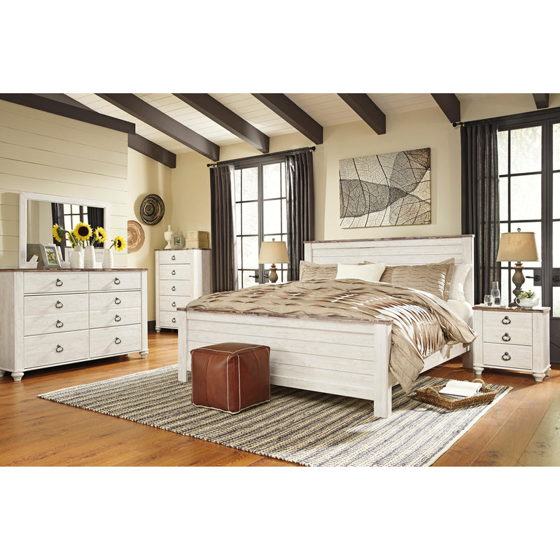 Signature Design by Ashley Willowton King Panel Bed B267-58/B267-56/B267-99 IMAGE 2