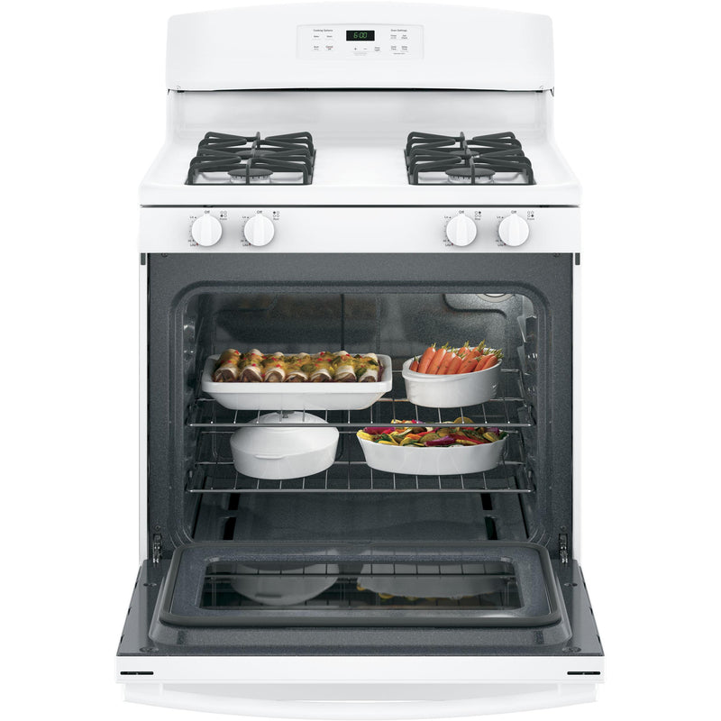 GE 30-inch Freestanding Gas Range JCGBS60DEKWW IMAGE 3