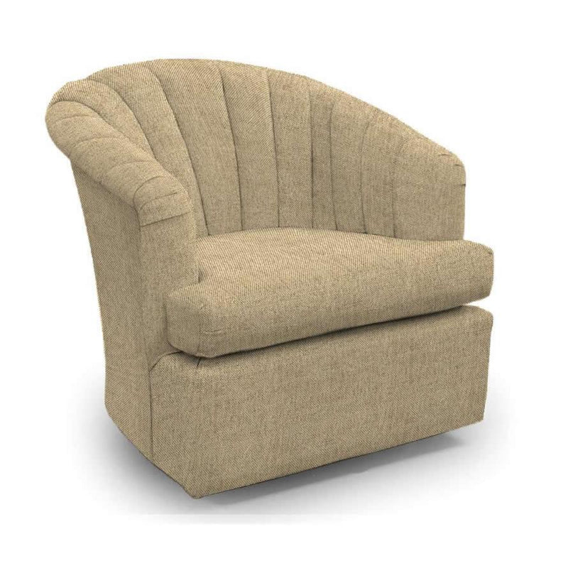 Best Home Furnishings Elaine Swivel, Glider Fabric Chair 2557-20677 IMAGE 1