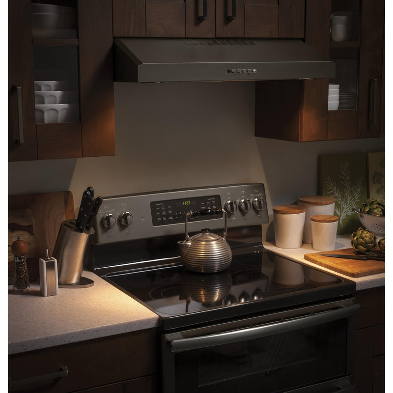 GE 30-Inch Under Cabinet Range Hood with 4 Speeds JVX5300EJESC IMAGE 7