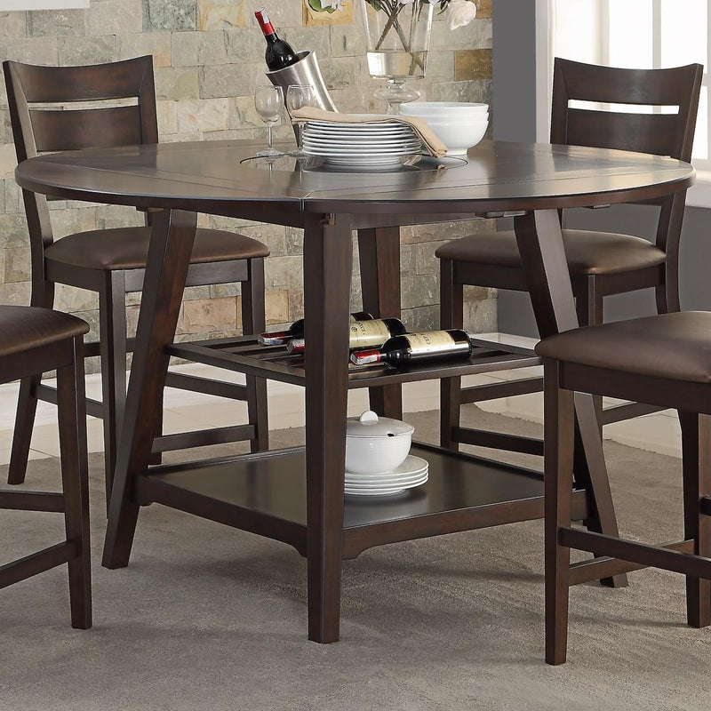 Winners Only Round Parkside Counter Height Dining Table with Pedestal Base T1-PK60R-X IMAGE 1