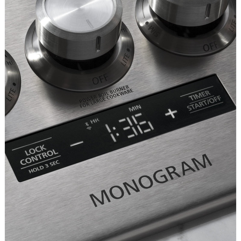 Monogram 36-inch Built-In Gas Cooktop ZGU36ESLSS IMAGE 7