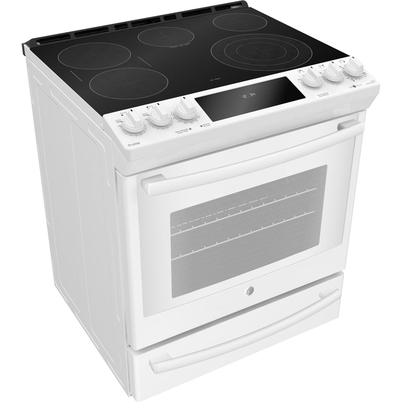 GE Profile 30-inch Slide-In Electric Range PCS940DMWW IMAGE 4