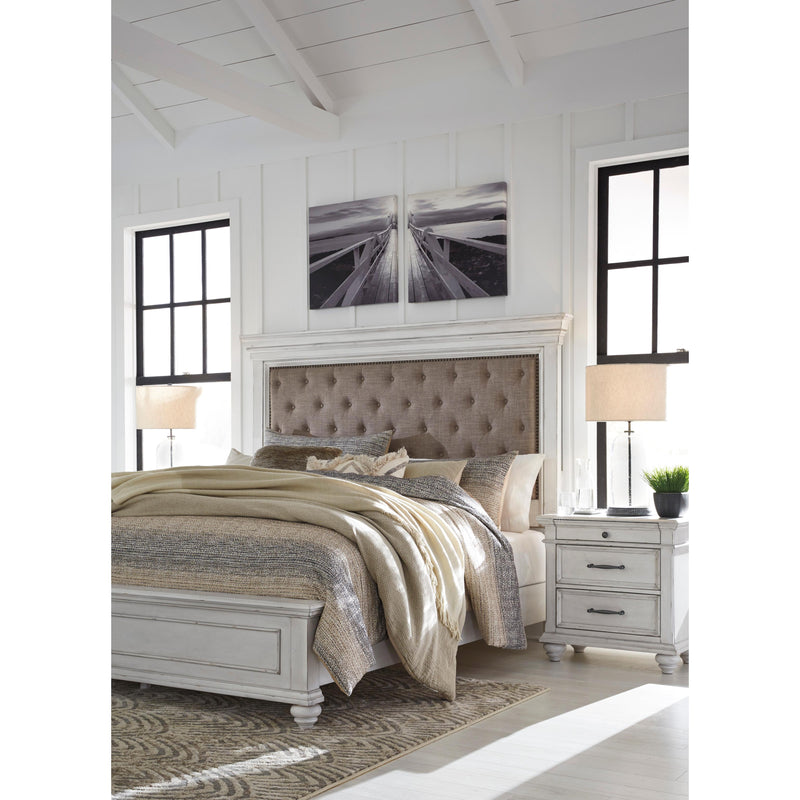 Benchcraft Kanwyn California King Upholstered Panel Bed B777-158/B777-56/B777-94 IMAGE 11