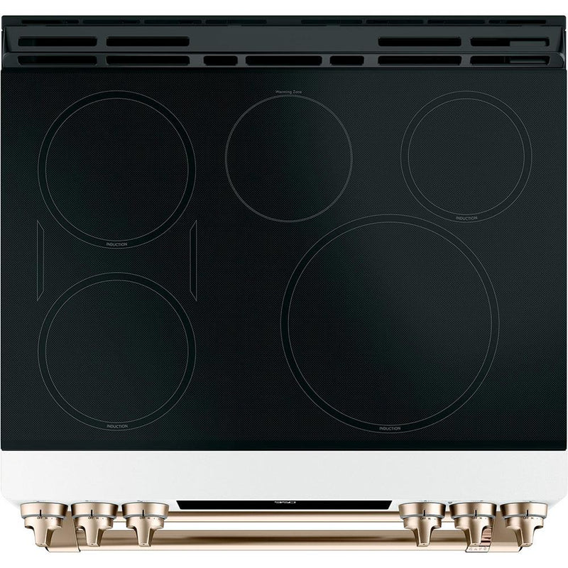 Café 30-inch Slide-In Induction Range CCHS950P4MW2 IMAGE 5