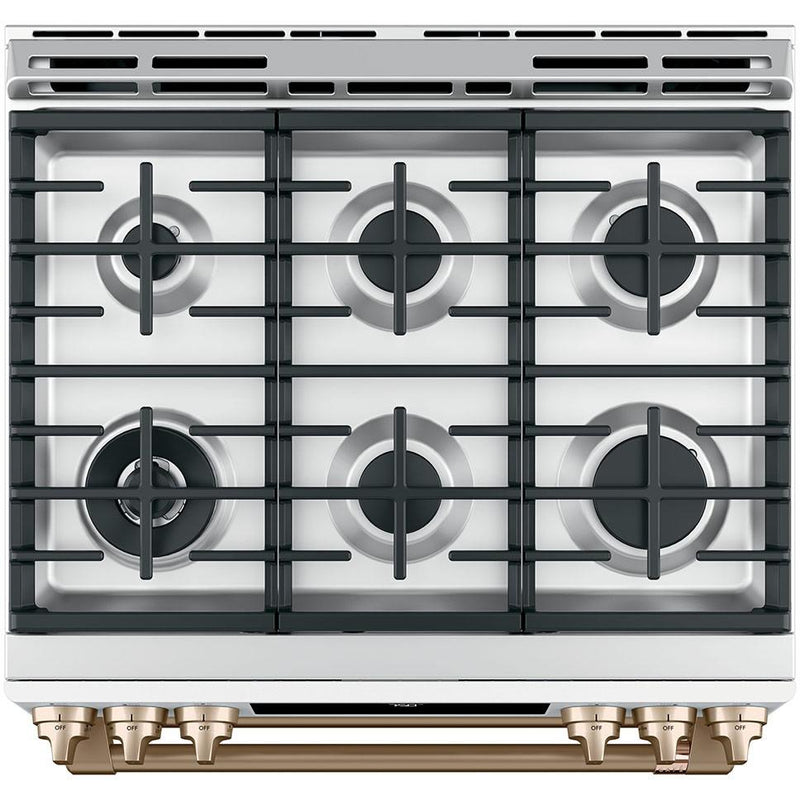 Café 30-inch Slide-In Gas Range CCGS750P4MW2 IMAGE 4