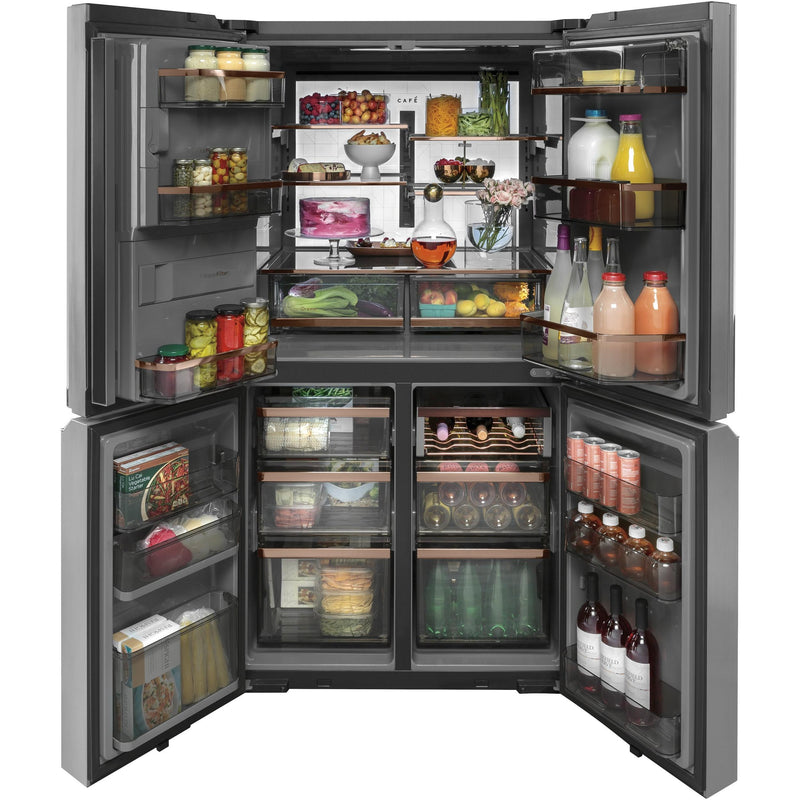 Café 36-inch, 27.4 cu. ft. French 4-Door Refrigerator CQE28DM5NS5 IMAGE 5