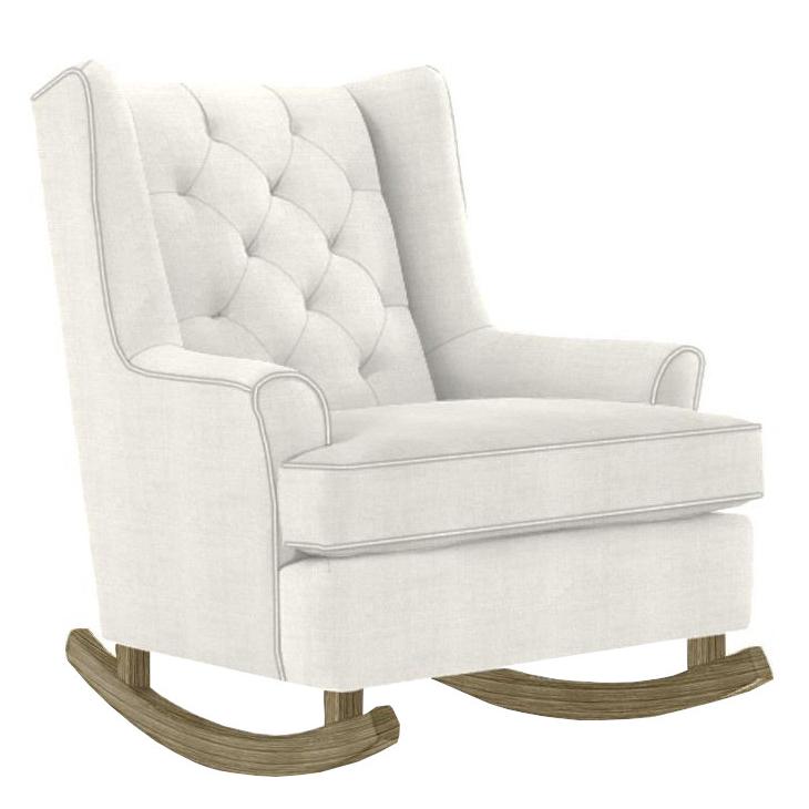 Best Home Furnishings Paisley Rocking Fabric Chair 0165E 21657B IMAGE 1