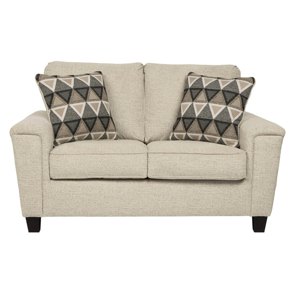 Signature Design by Ashley Abinger Stationary Fabric Loveseat 8390435 IMAGE 1