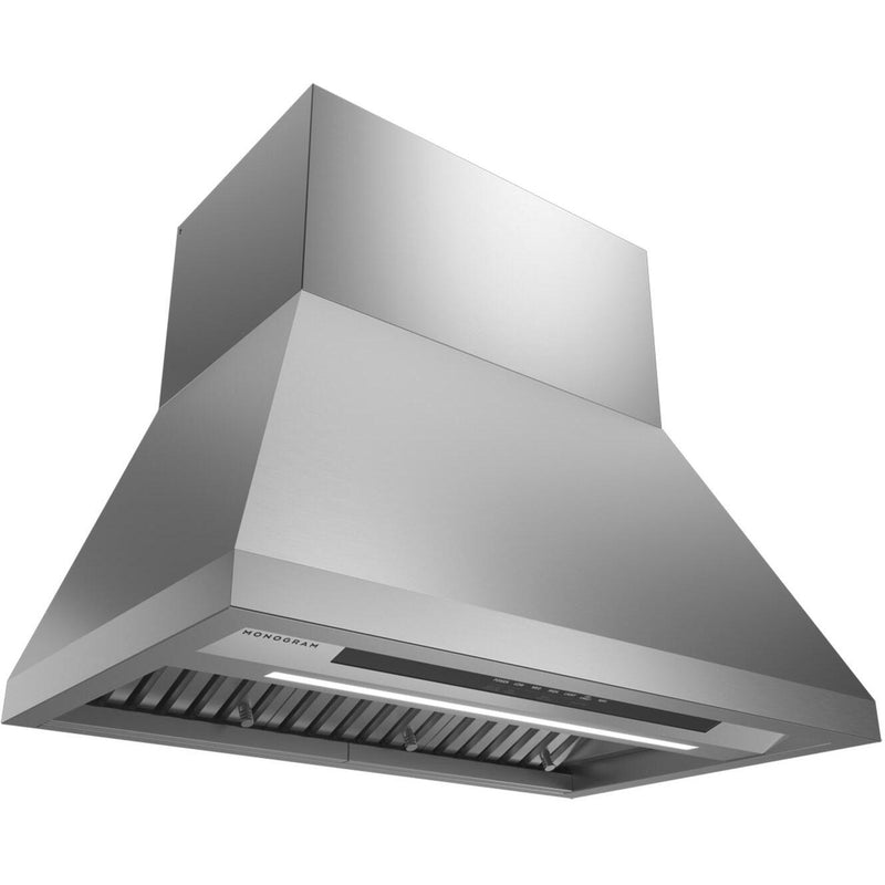 Monogram 36-inch Professional Statement Collection Wall Mount Range Hood ZVW1360SPSS IMAGE 3