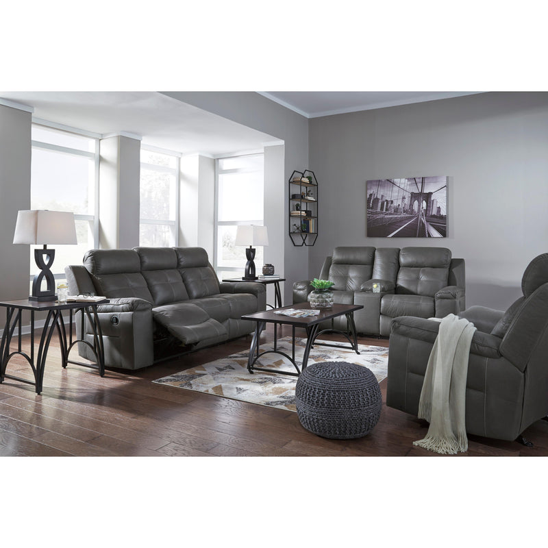 Signature Design by Ashley Jesolo Reclining Fabric Loveseat 8670594C IMAGE 12