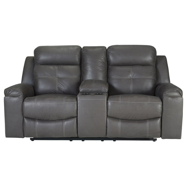 Signature Design by Ashley Jesolo Reclining Fabric Loveseat 8670594C IMAGE 1