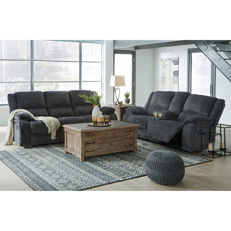 Signature Design by Ashley Draycoll Power Reclining Fabric Loveseat 7650496C IMAGE 11