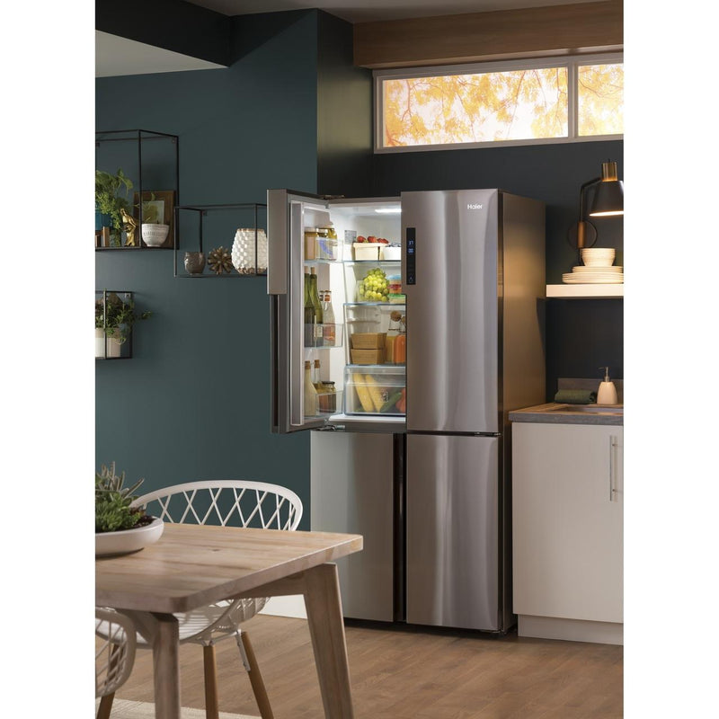 Haier 16.4 cu. ft. Counter-Depth French 4-Door refrigerator QHE16HYPFS IMAGE 13