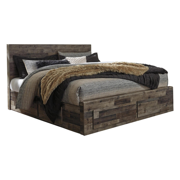 Benchcraft Derekson Queen Panel Bed with Storage B100-13/B200-57/B200-54S/B200-60/B200-95 IMAGE 1