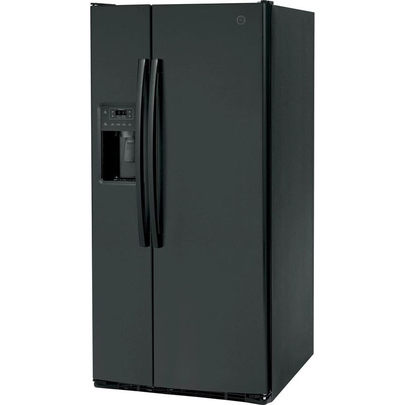 GE 33-inch, 23 cu. ft. Side-By-Side Refrigerator with Water and Ice Dispensing System GSS23GGPBB IMAGE 6