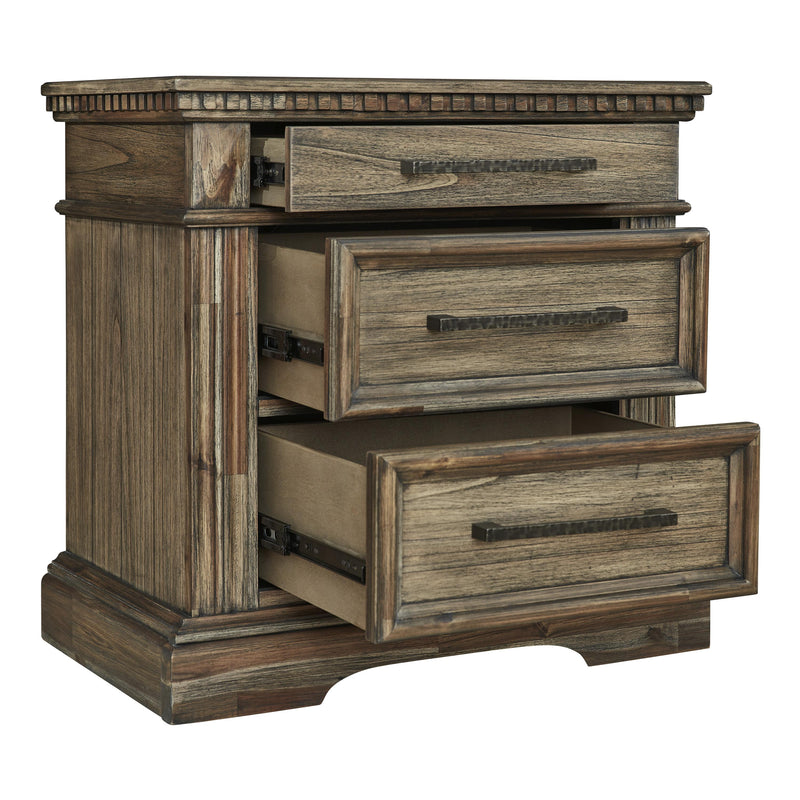 Signature Design by Ashley Markenburg 3-Drawer Nightstand B770-93 IMAGE 2