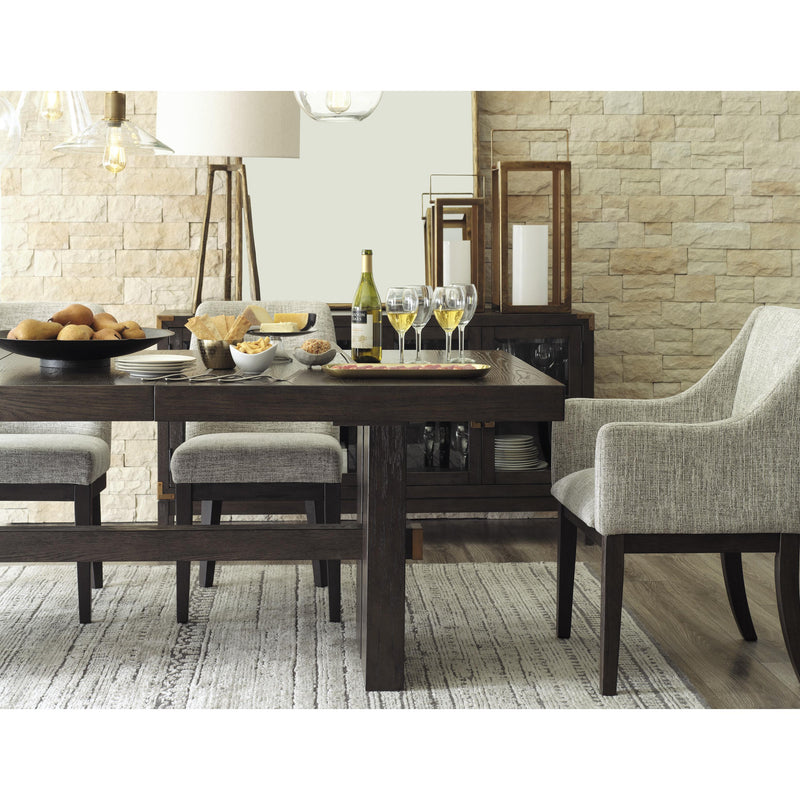 Signature Design by Ashley Burkhaus Dining Table with Trestle Base D984-45 IMAGE 18