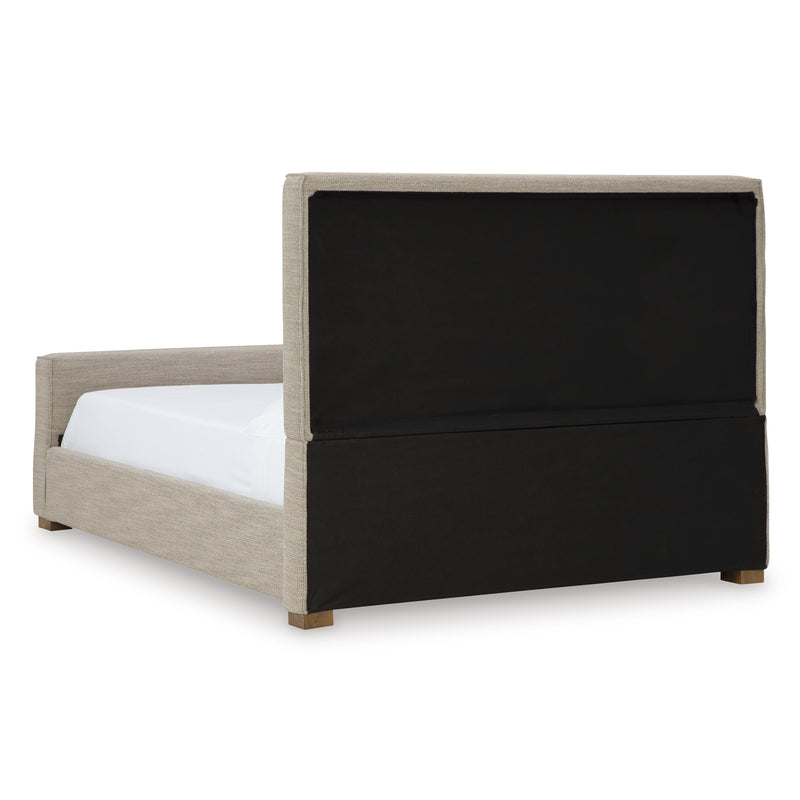 Signature Design by Ashley Dakmore Queen Upholstered Platform Bed B783-81/B783-97 IMAGE 4