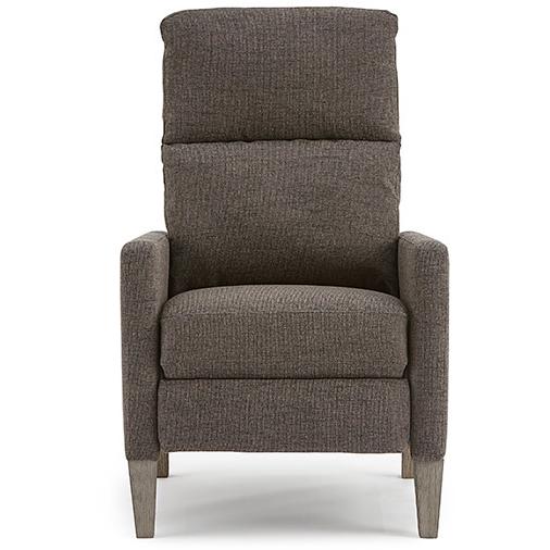 Best Home Furnishings Janae Fabric Recliner Janae 1LP30R High Leg Recliner - Charcoal IMAGE 2