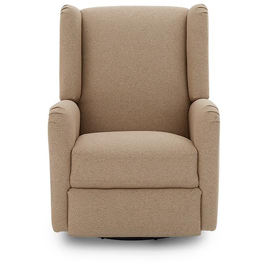 Best Home Furnishings Shaylyn Swivel Glider Fabric Recliner Shaylyn 1NP15 Swivel Glider Recliner - Sisal IMAGE 3