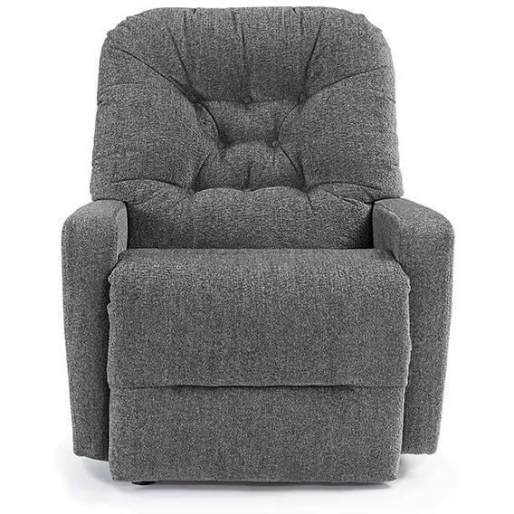 Best Home Furnishings Deidre Rocker Fabric Recliner Deidre 6MP34 Rocker Recliner - Grey IMAGE 3