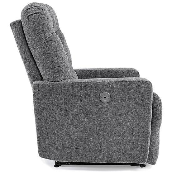 Best Home Furnishings Deidre Rocker Fabric Recliner Deidre 6MP34 Rocker Recliner - Grey IMAGE 4