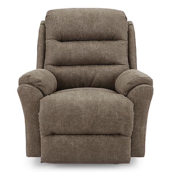 Best Home Furnishings Oren Rocker Fabric Recliner Oren 6NP77 Rocker Recliner - Paloma Grey IMAGE 3