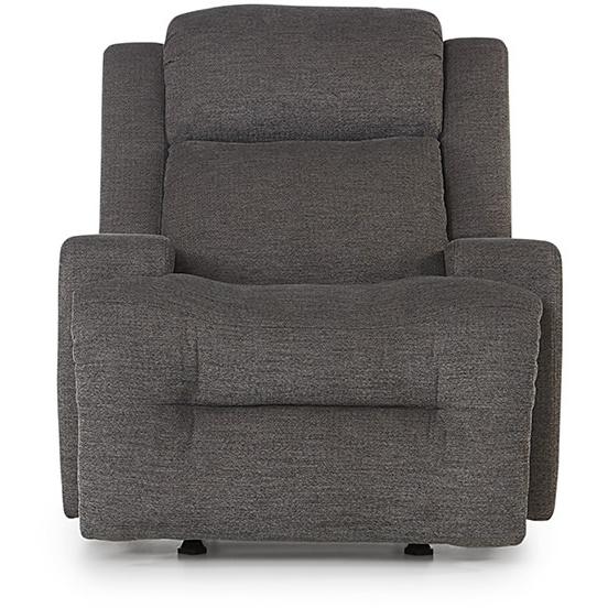 Best Home Furnishings O'Neil Rocker Fabric Recliner O'Neil 9NZ27 Rocker Recliner - Charcoal IMAGE 3