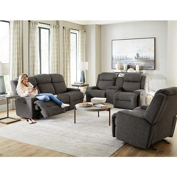 Best Home Furnishings O'Neil Rocker Fabric Recliner O'Neil 9NZ27 Rocker Recliner - Charcoal IMAGE 6