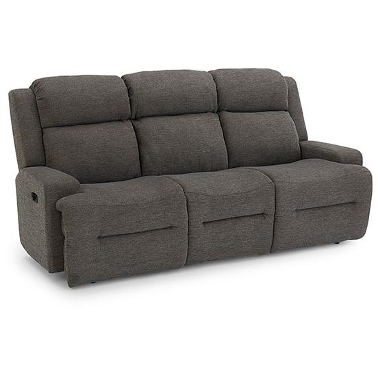 Best Home Furnishings O'Neil Reclining Fabric Sofa O'Neil S920RZ4 Reclining Sofa - Charcoal IMAGE 1