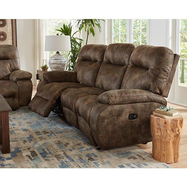 Best Home Furnishings Arial Reclining Fabric Sofa Arial U660RZ4 Reclining Sofa - Driftwood IMAGE 6