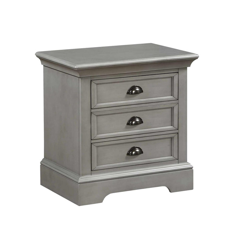 Winners Only Tamarack 3-Drawer Nightstand BR-TM1005-G IMAGE 1