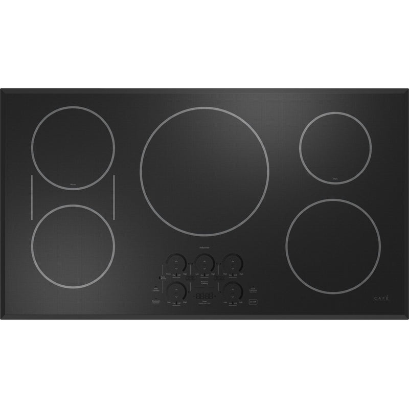 Café 36-inch Built-in Induction Cooktop with Chef Connect CHP90361TBB IMAGE 1