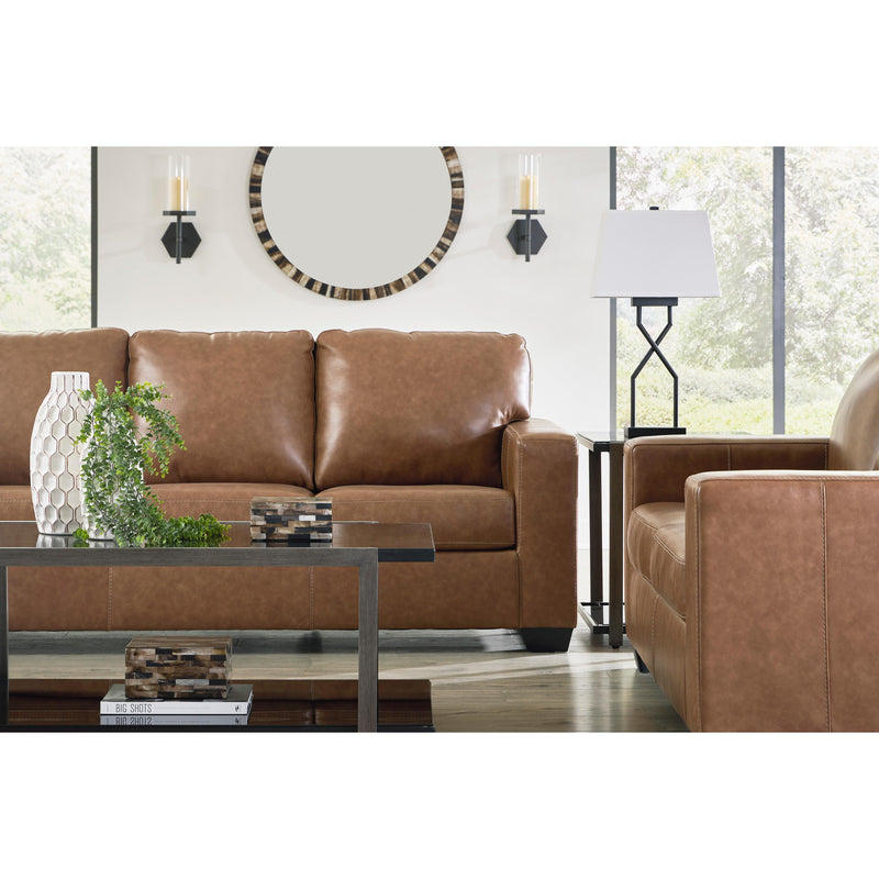 Signature Design by Ashley Bolsena Stationary Leather Match Sofa 5560338C IMAGE 8