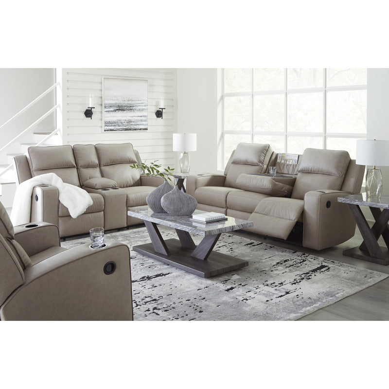 Signature Design by Ashley Lavenhorne Reclining Leather Look Loveseat 6330794C IMAGE 15