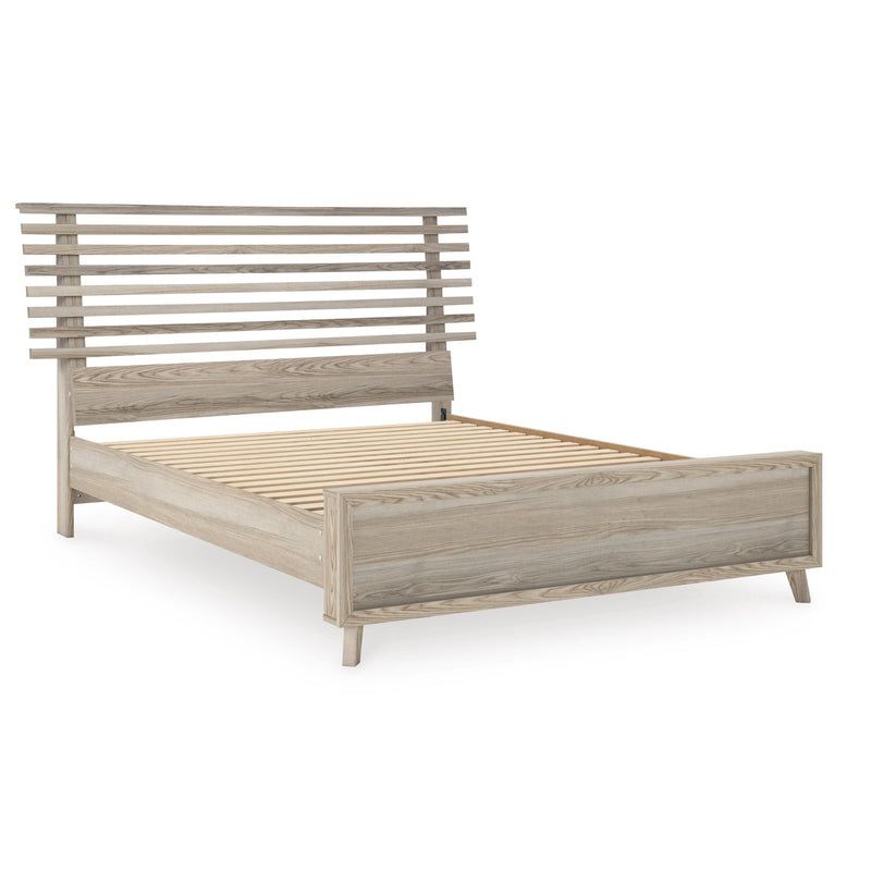 Signature Design by Ashley Hasbrick Queen Panel Bed B2075-95/B100-13/B2075-157/B2075-54 IMAGE 1