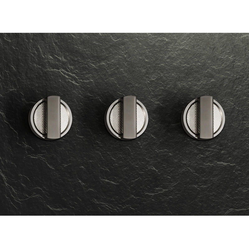 Monogram 48-inch Designer Collection Titanium Knobs ZXPR48KKTT1 IMAGE 2