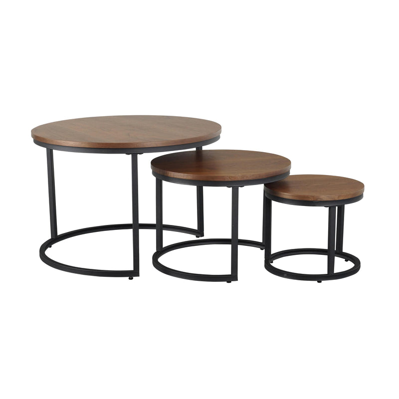 Winners Only Modern Match Nesting Tables T2-MM100NT-W IMAGE 1