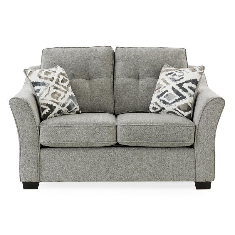 Minhas Furniture Stationary Fabric Loveseat AB2052-SA-L IMAGE 1