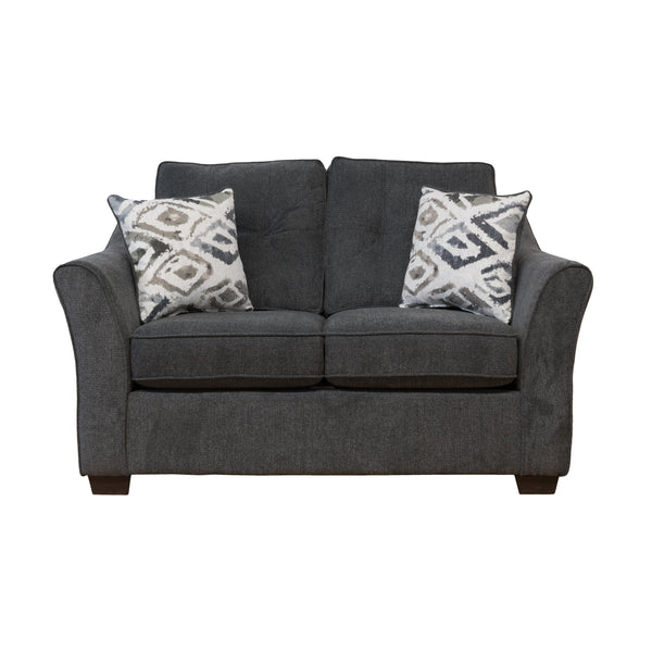 Minhas Furniture Stationary Fabric Loveseat AB2052-SAN-LV IMAGE 1